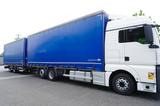 MAN TGX 26.510 6x2-4 / Curtainsider truck + trailer - Angebote