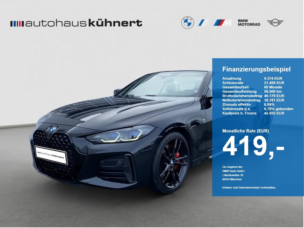 BMW M440d xDrive Cabrio MSport PRO Laser ACC StHz 2022
