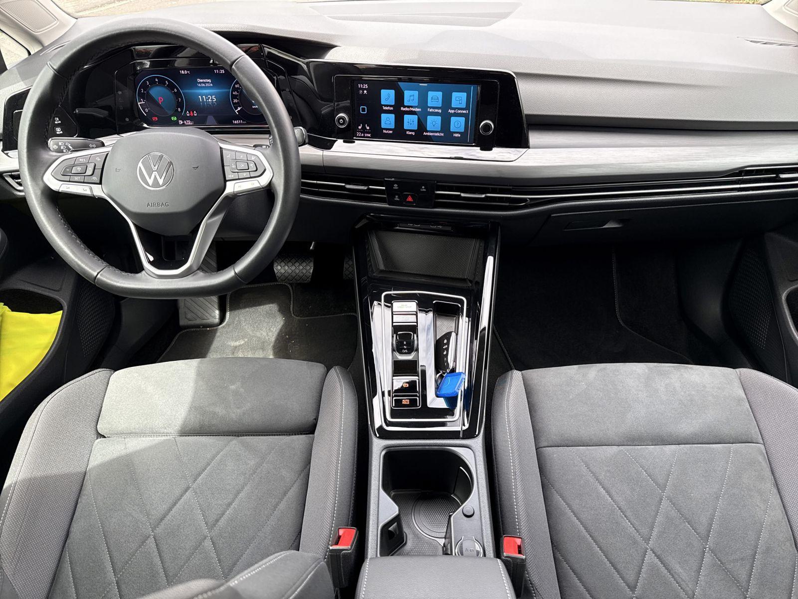 Volkswagen Golf VIII Style 2.0 TSI DSG, SHZ, LED, миниатюра 11