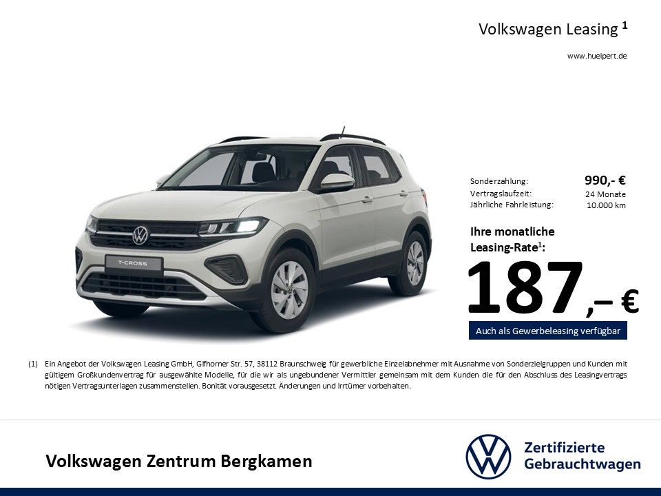 Volkswagen T-Cross 1.0 LIFE CAM ACC NAVI CARPLAY ALU SITZHZ foto 3