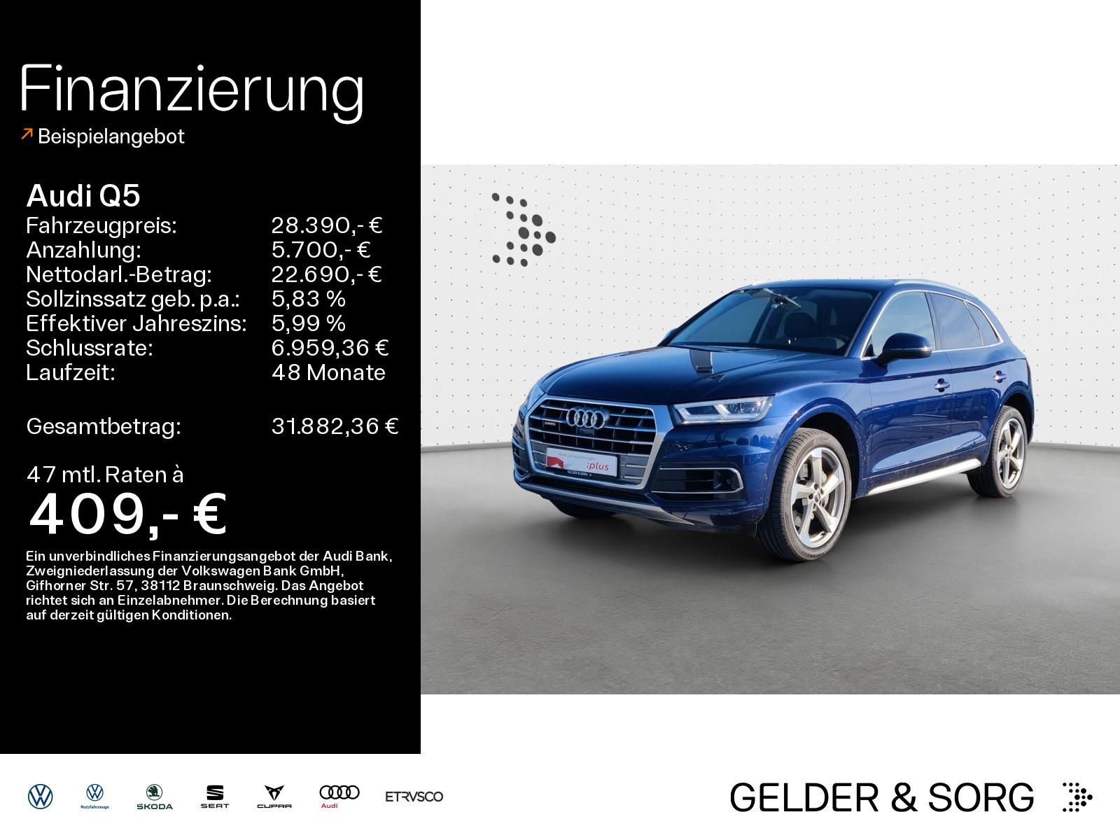 Audi Q5 50 TDI sport qu. Matrix*B&O*Massage*ACC*360°*
