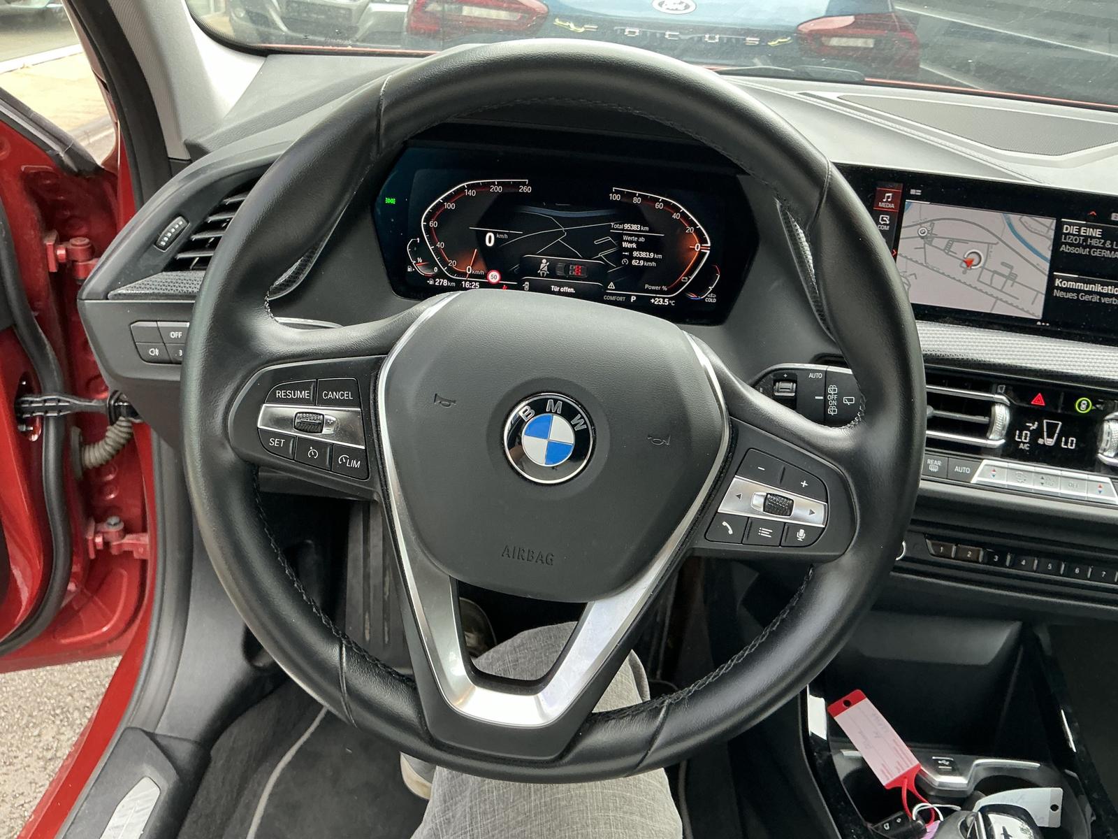 BMW 118 i Luxury-Line Leder Navi LED SHZ DAB PDCv+h, миниатюра 6
