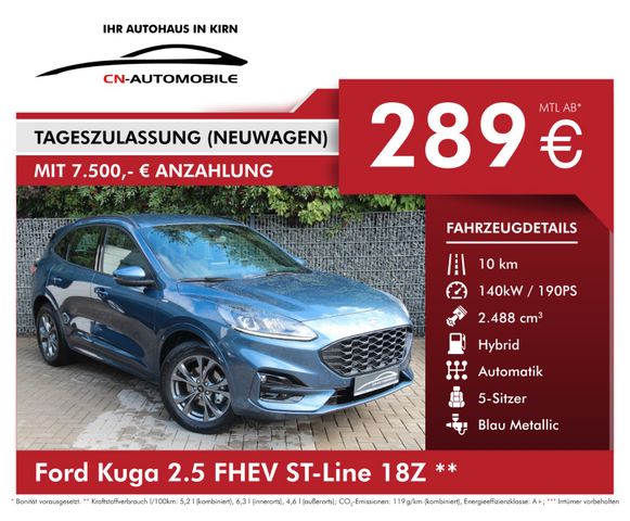 Ford Kuga 2.5 FHEV ST-Line  18Z #RATE ab 289,-€/Mtl.