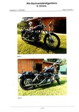 Harley-Davidson FXE Shovelhead Umbau mit Gutachten - HARLEY-DAVIDSON BENZIN CHOPPER SHOVELHEAD