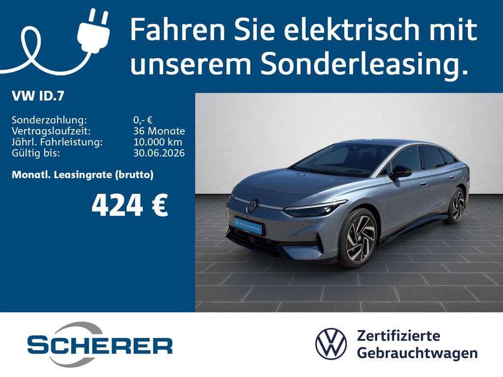 Volkswagen ID.7 Pro 77kWh IQ.LIGHT WäPu 360° AHK