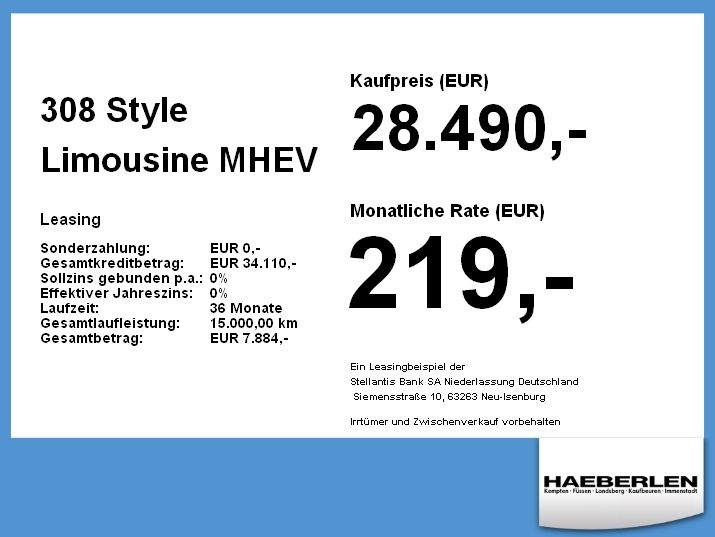 Peugeot 308 - Bild 4