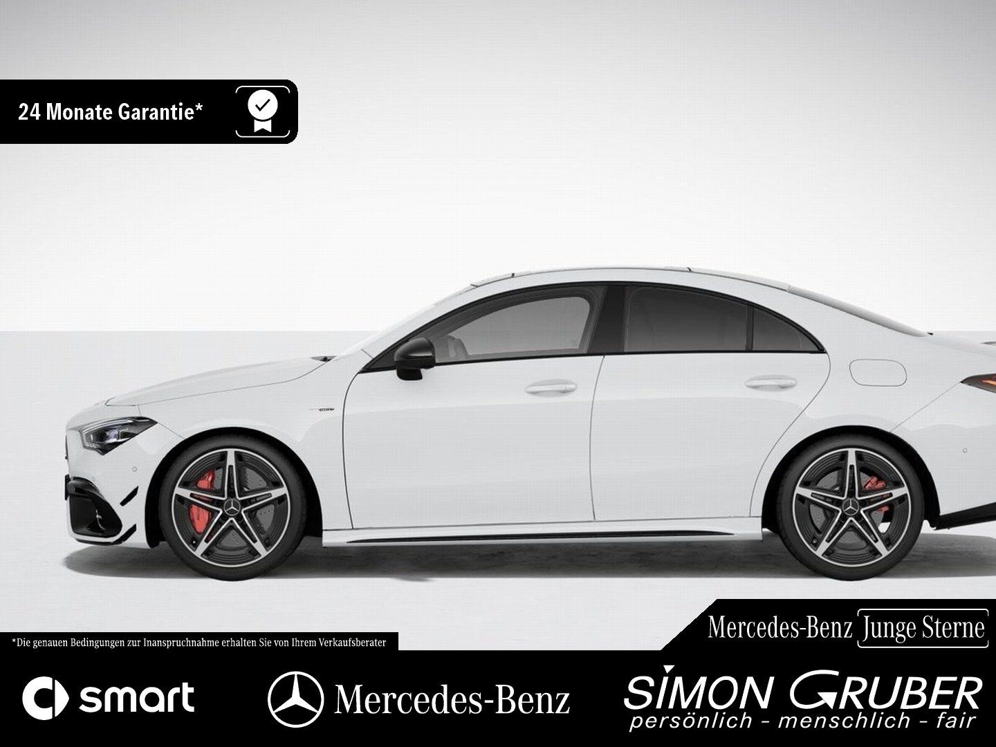 Fahrzeugabbildung Mercedes-Benz CLA 45 S 4M AMG Aero Burm Pano MBeam 360 drivers