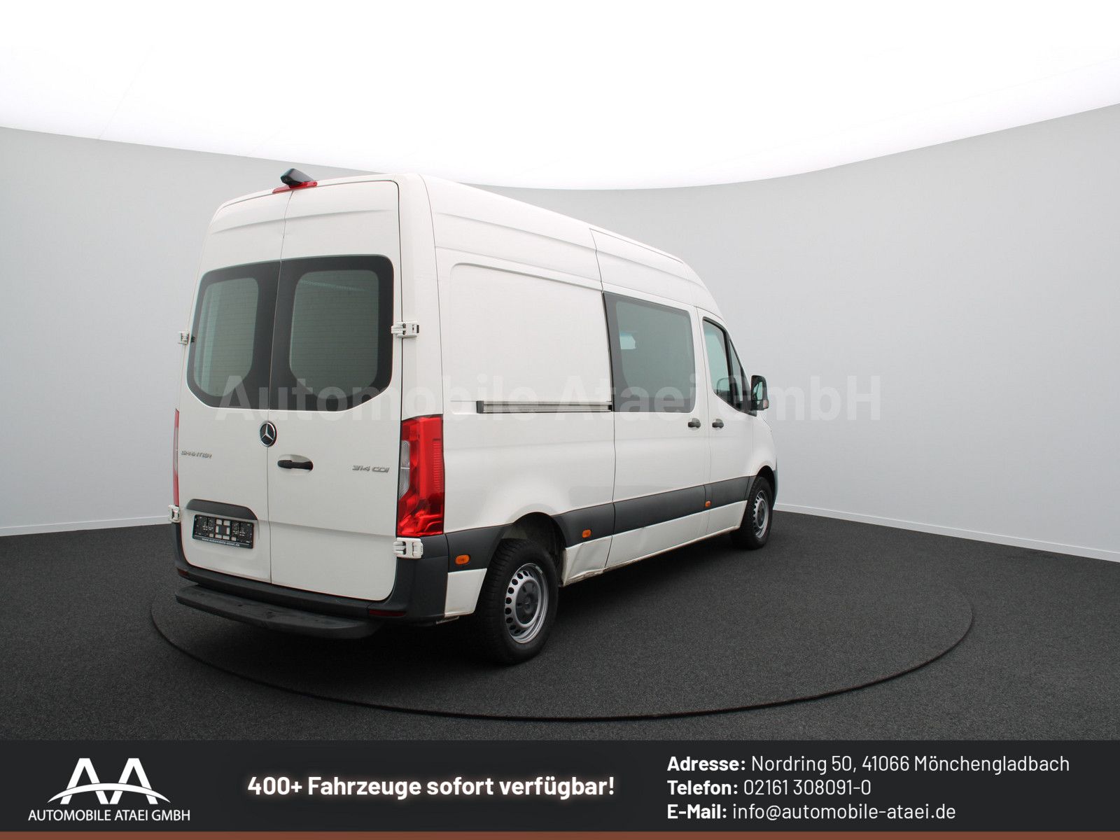 Fahrzeugabbildung Mercedes-Benz Sprinter 314 Automatik DISTRONIC+LED+NAVI (2747)