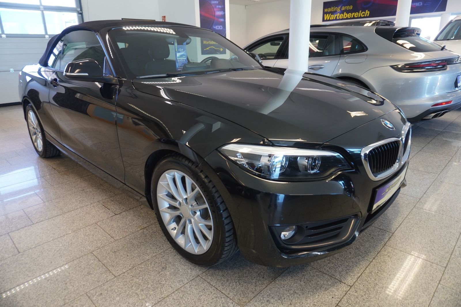 BMW 218 d Cabrio Sportsitze/Tempomat imagem 2