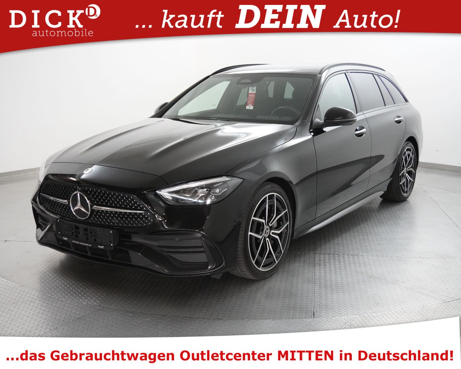 Fahrzeugabbildung Mercedes-Benz C200d T 9G 2X AMG Line NIGHT+VIRTU+KAMER+LED+19"