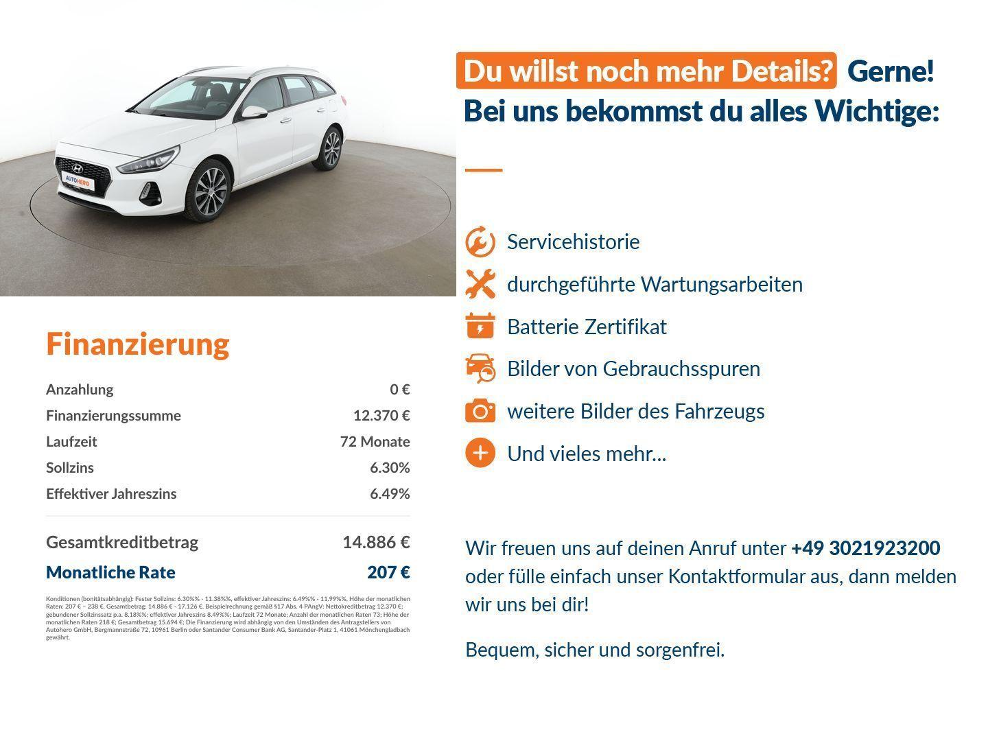 Hyundai i30 1.4 TGDI Trend Aut*NAVI*LED*TEMPO*CAM*PDC*