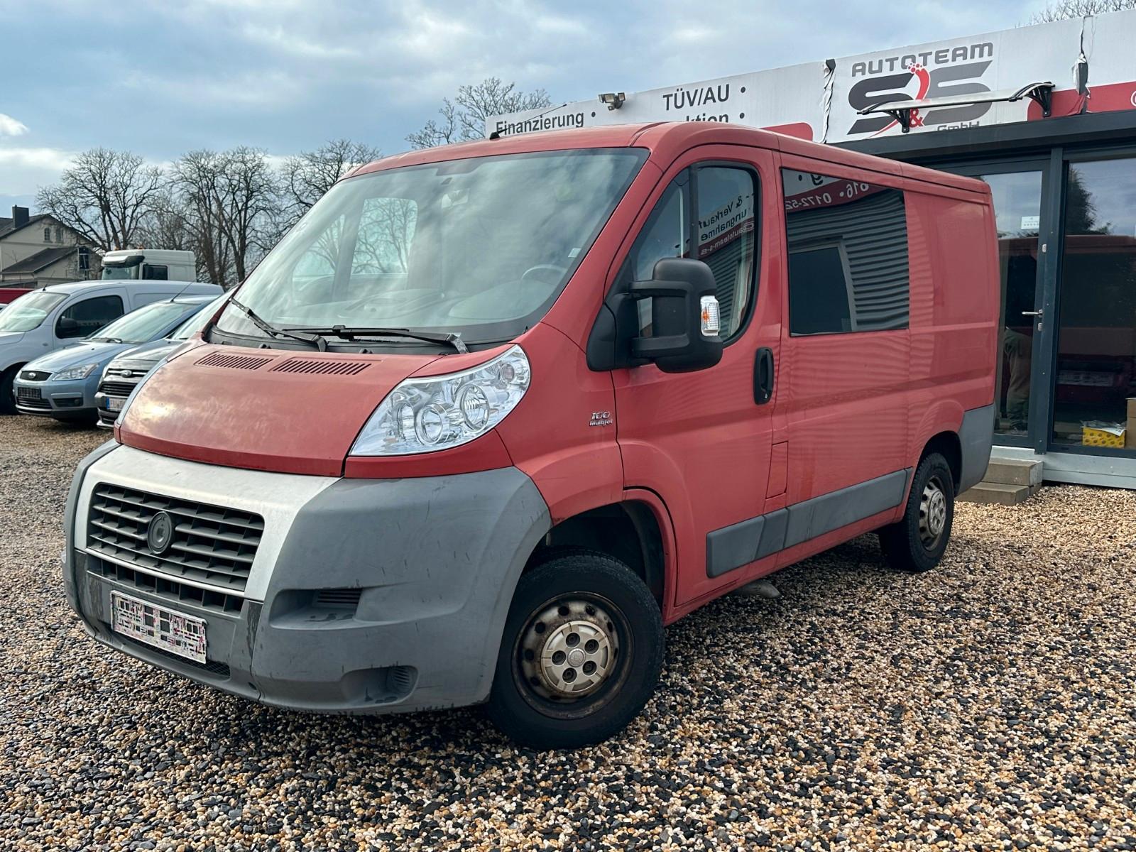 Fiat Ducato Kasten 30 100 teilverglast/CAMPER/BT./