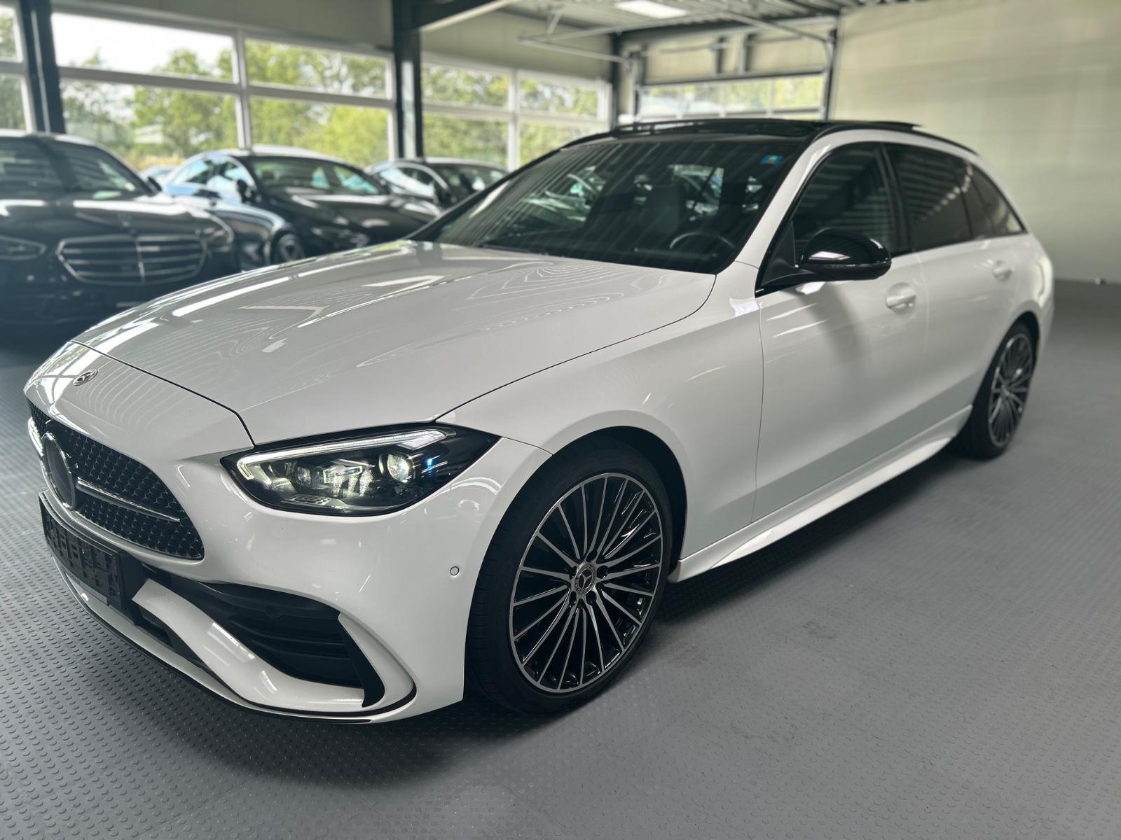 Mercedes-Benz C220d 4M AMG Night -HUD-Memory-Pano-RFK-19Zo