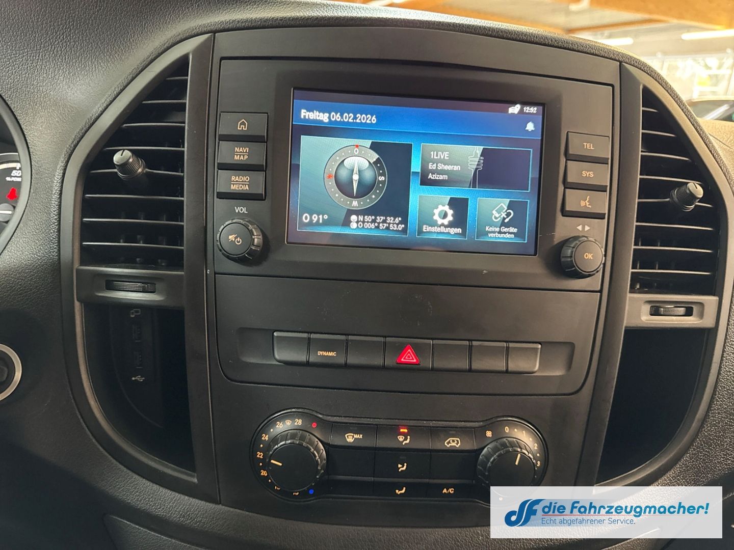 Fahrzeugabbildung Mercedes-Benz Vito Kasten e111 lang DAB SHZ Rückfahrkam. Notbr