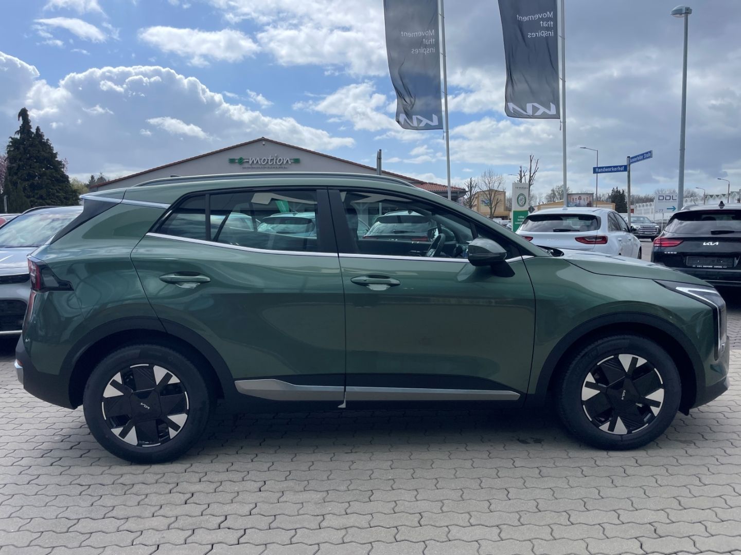 Fahrzeugabbildung Kia Sportage Vision Kamera Verkehrszeichenerk LED