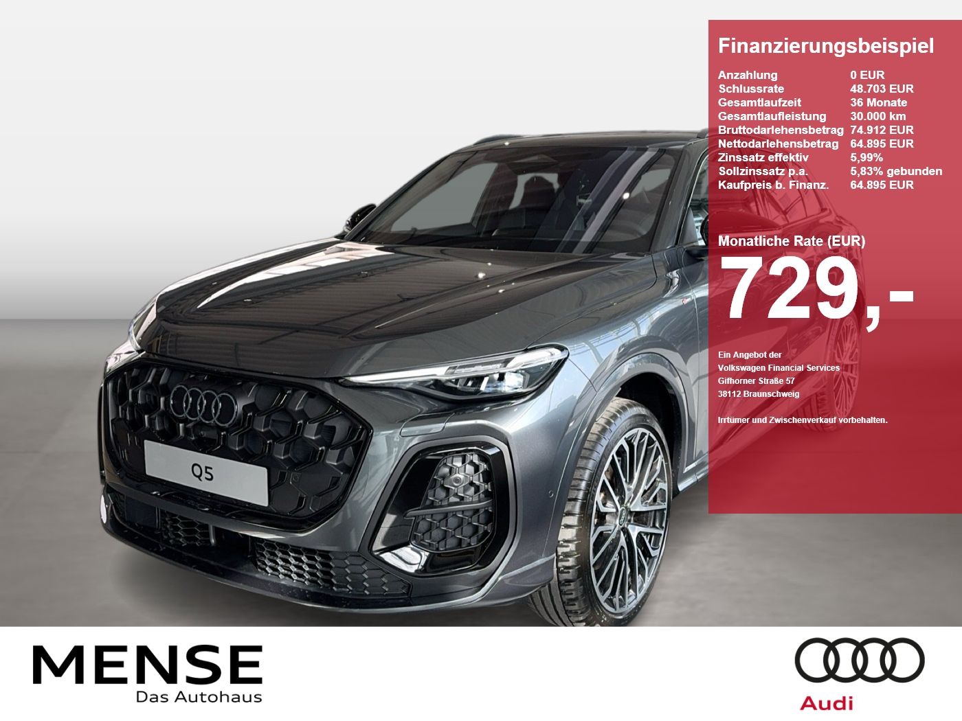 Audi Q5 SUV TDI quattro 150 kW S tronic Matrix|B&O|Ca