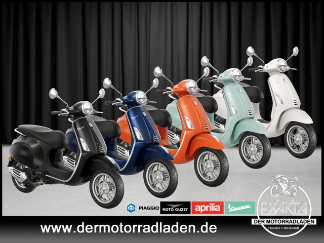 Vespa Primavera 50 E5 5x Farben Modelle 2024