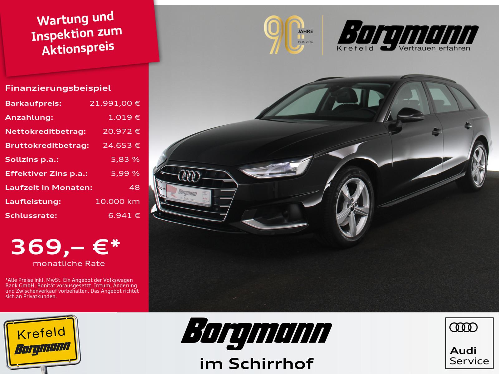 Audi A4 Avant 35 TDI advanced AHK PANO NAVI SHZ PDC