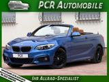 BMW 230i CABRIO M SPORTPAKET LED KEYLESS SPORTAUT. - blaue BMW 230