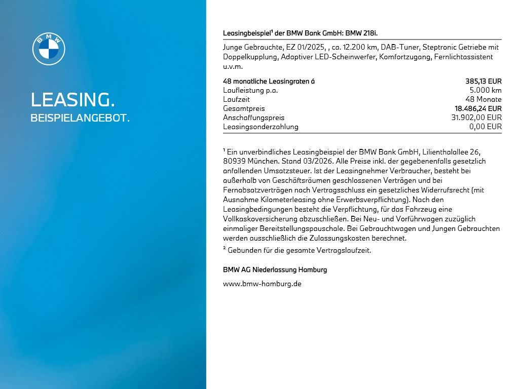 BMW 218 Active Tourer - Bild 6