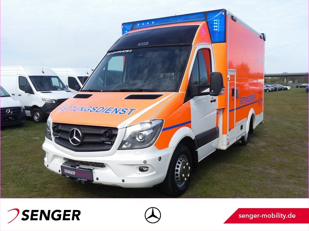 Mercedes-Benz Sprinter 519 CDI Rettungswagen RTW Kamera 7G