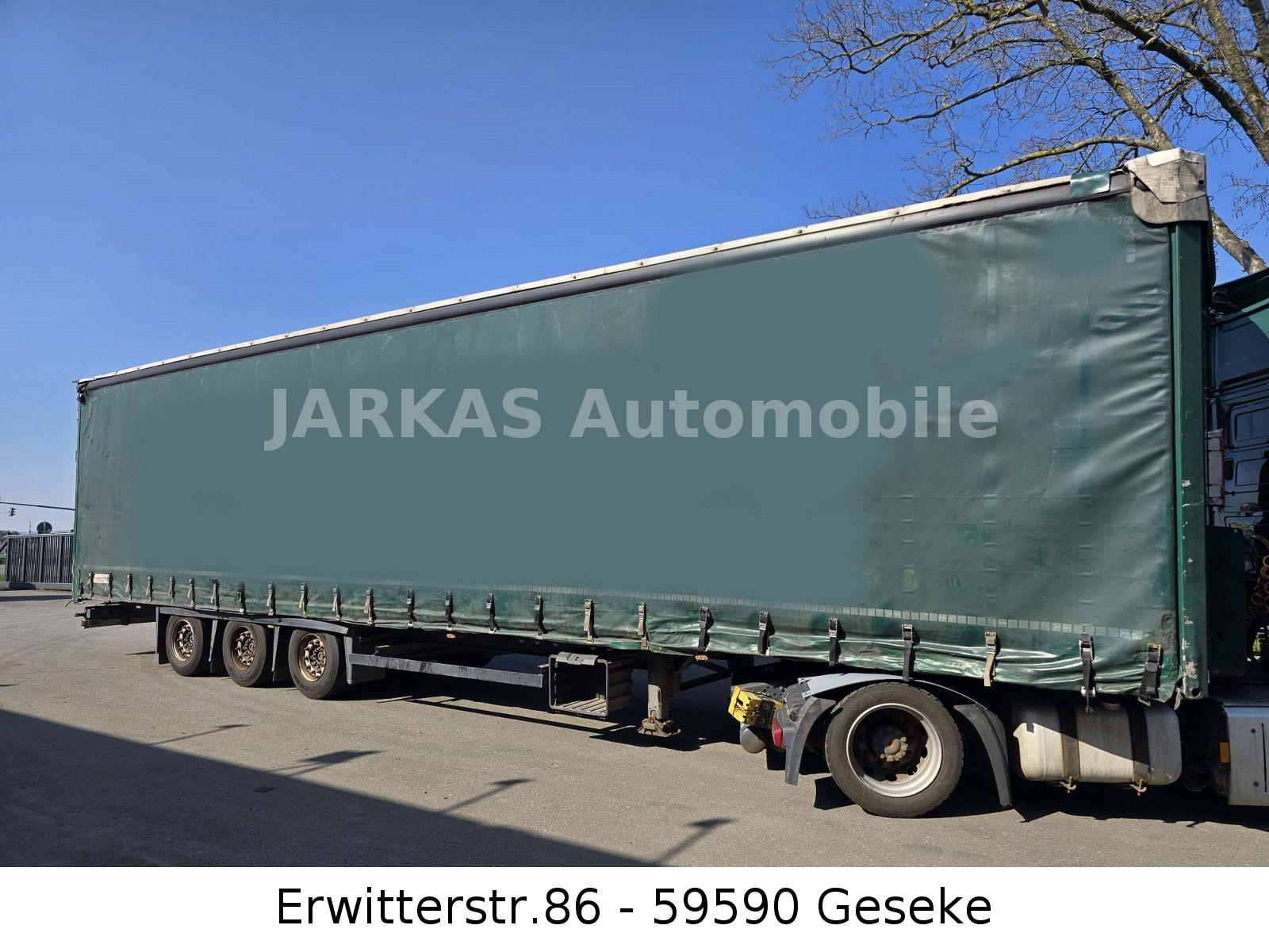 Schmitz Cargobull S01, Pritsche + Plane, Edscha Dach, Megatrailer