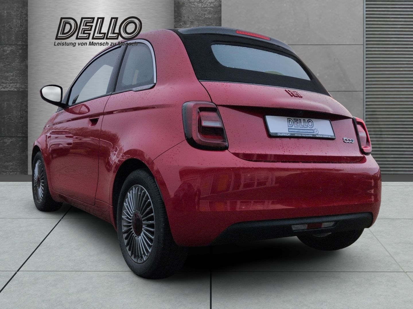 Fiat 500e Cabrio RED Winter-Paket Plus-Paket Voll-LED imagem 3