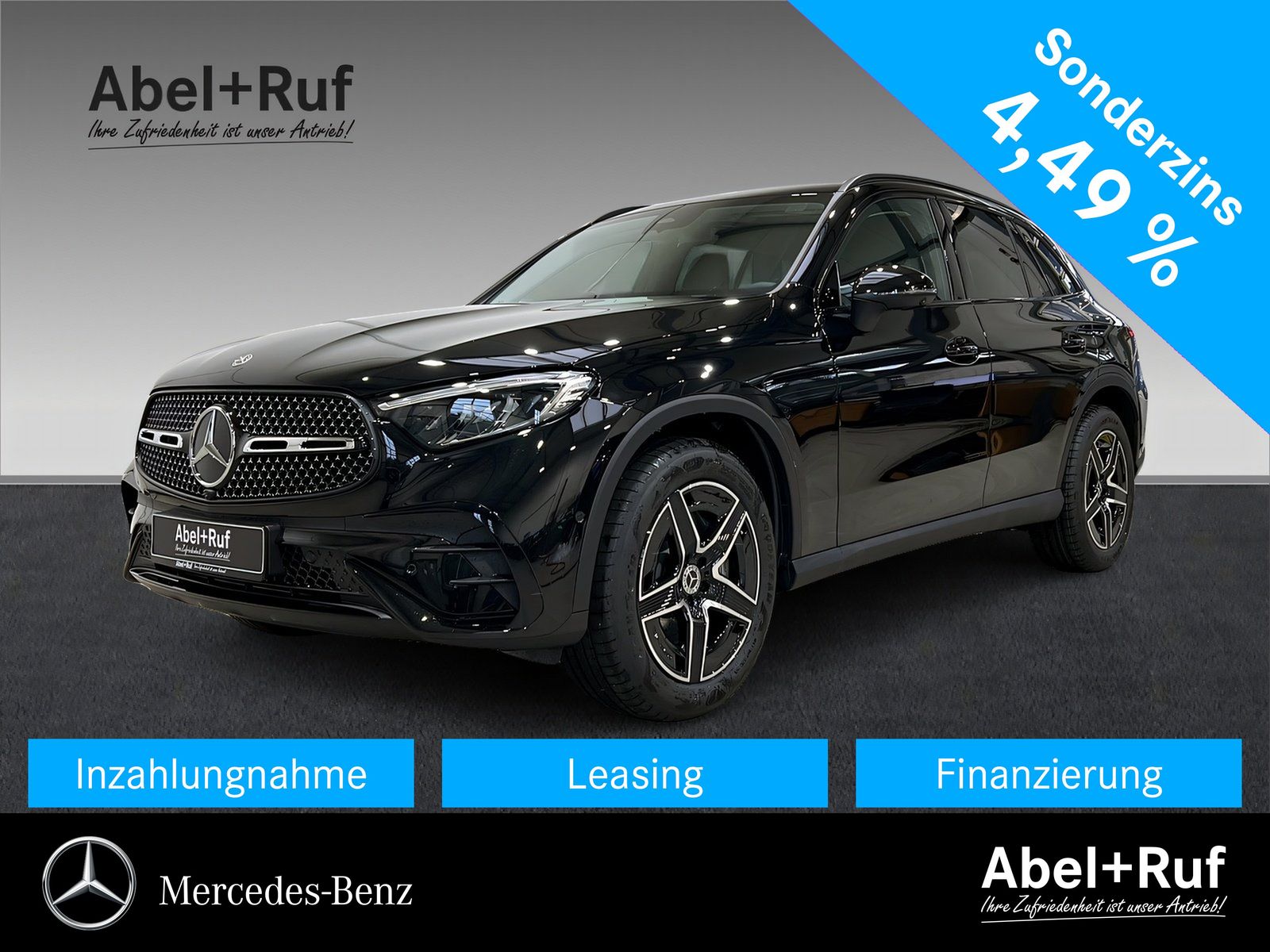 MERCEDES-BENZ GLC 200 d 4M AMG+LED+NIGHT+Memo+Ambi+AHK+360°