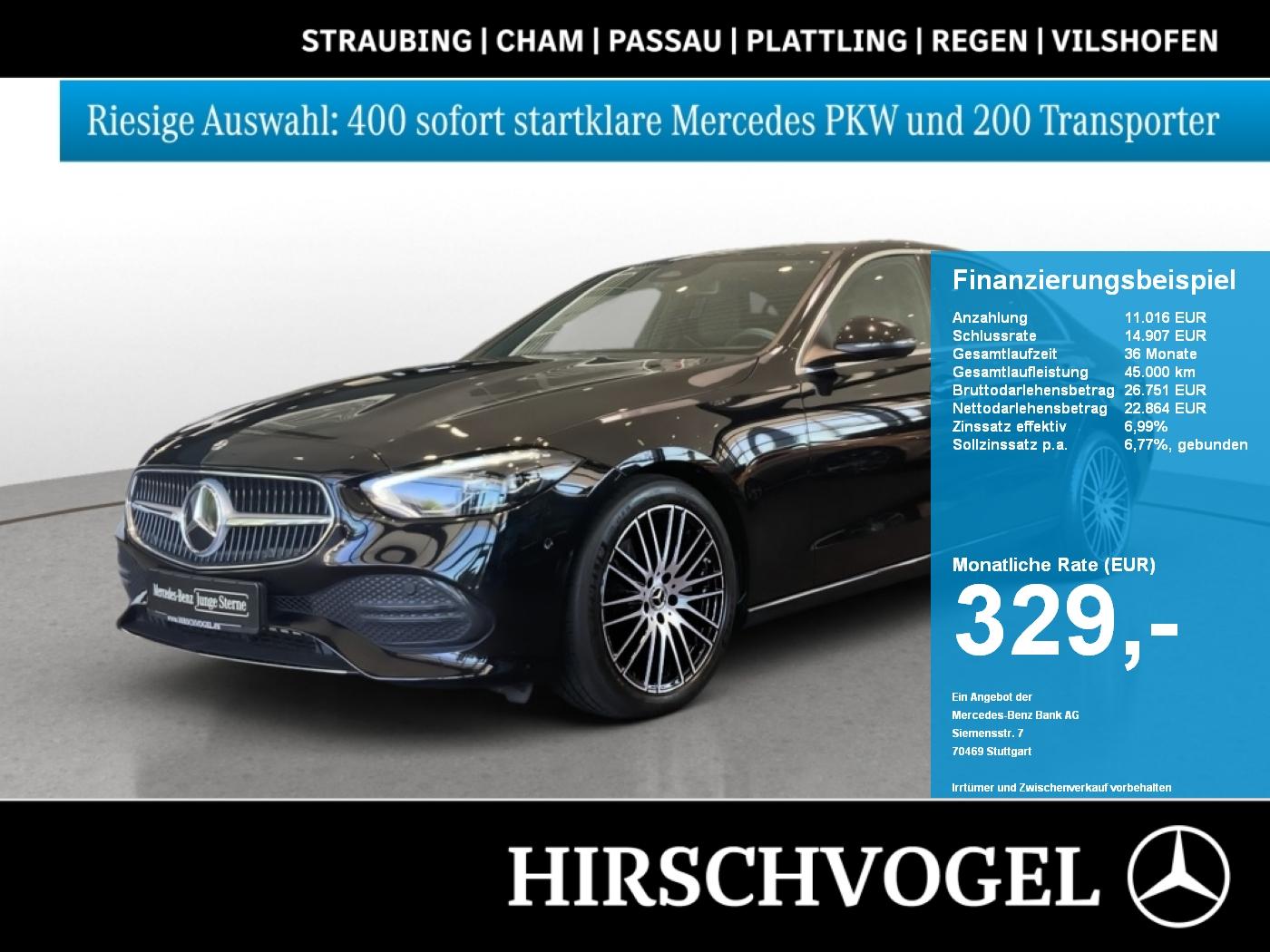 Mercedes-Benz C 200 4M AVANTGARDE+Standhz+MBUX+Navi-Pr+LED+Kam