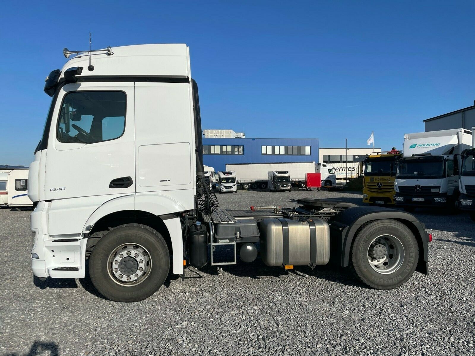 Fahrzeugabbildung Mercedes-Benz Actros 1846 LS Stream Space  Kipphydraulik