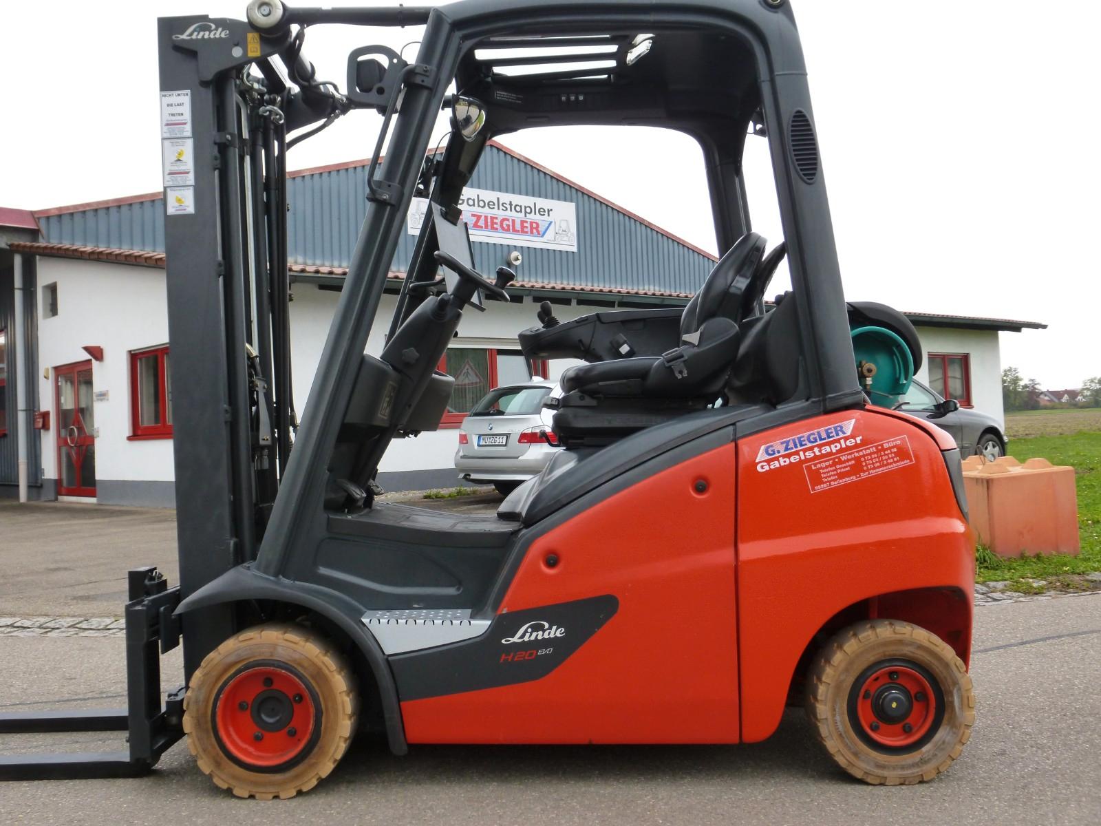 Linde H 20 T , * ERST 3387 STUNDEN * TRIPLEX *