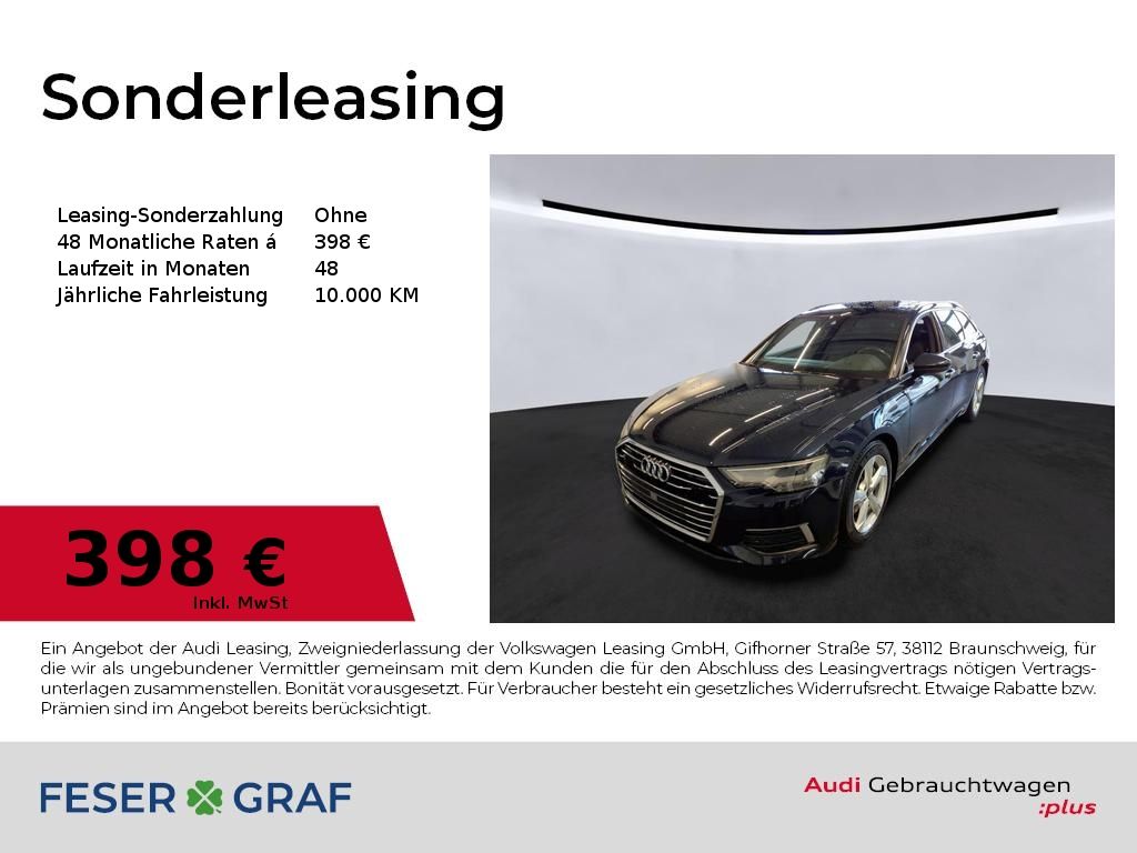 Abbildung Leasingangebot Audi A6 Av. 45 TDI qu. S tronic design/LED/RFK/Navi+/