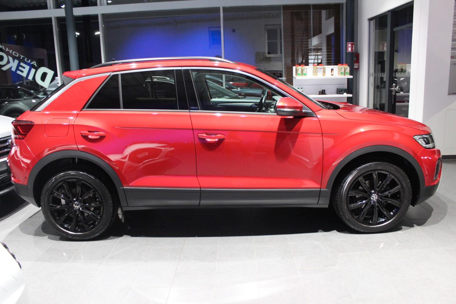 Volkswagen T-Roc Move/AHK/ALU 18"/App/PDC/LED/SHZ/NAV/Black