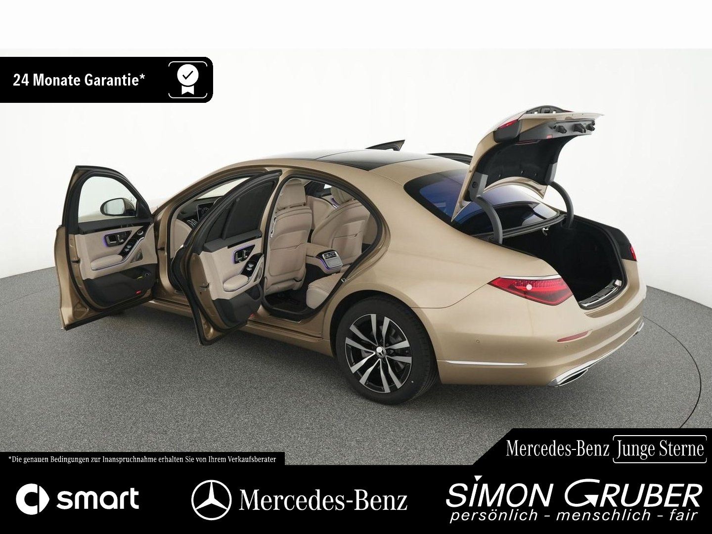 Fahrzeugabbildung Mercedes-Benz S 350 d Manufaktur Nappa Chauffeur Pano HAL