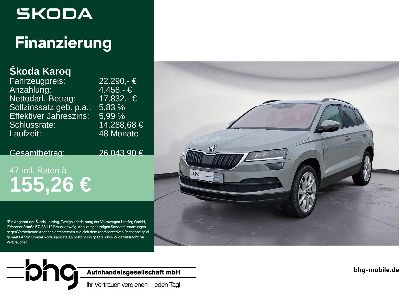 Skoda Karoq 2.0 TDI DSG Style