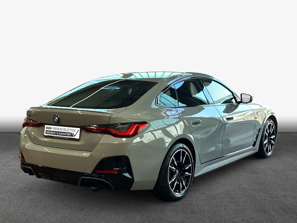 BMW i4 M50 Gran Coupe Glasdach Laserlicht foto 2