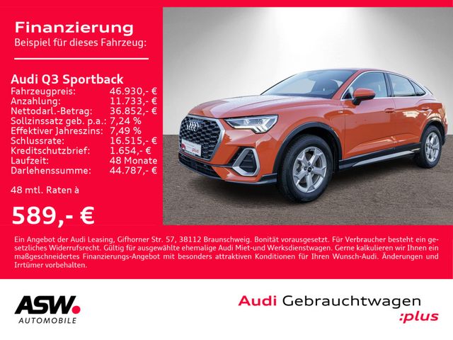 Audi Q3 Sportback Sline 35TFSI Stron Navi LED AHK ACC