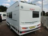 Dethleffs C" JOY mit MOVER + Vorzelt - Wohnwagen Vorzelt mit