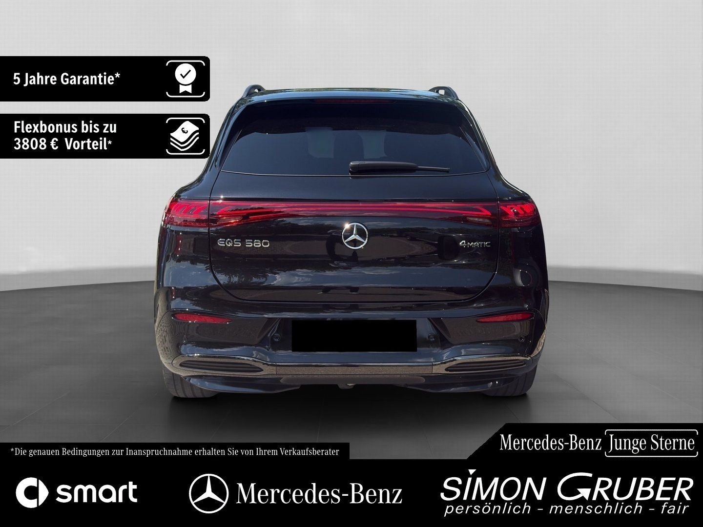 Fahrzeugabbildung Mercedes-Benz EQS 580 4M SUV AMG Premium+ Massage AHK 7 Sitze