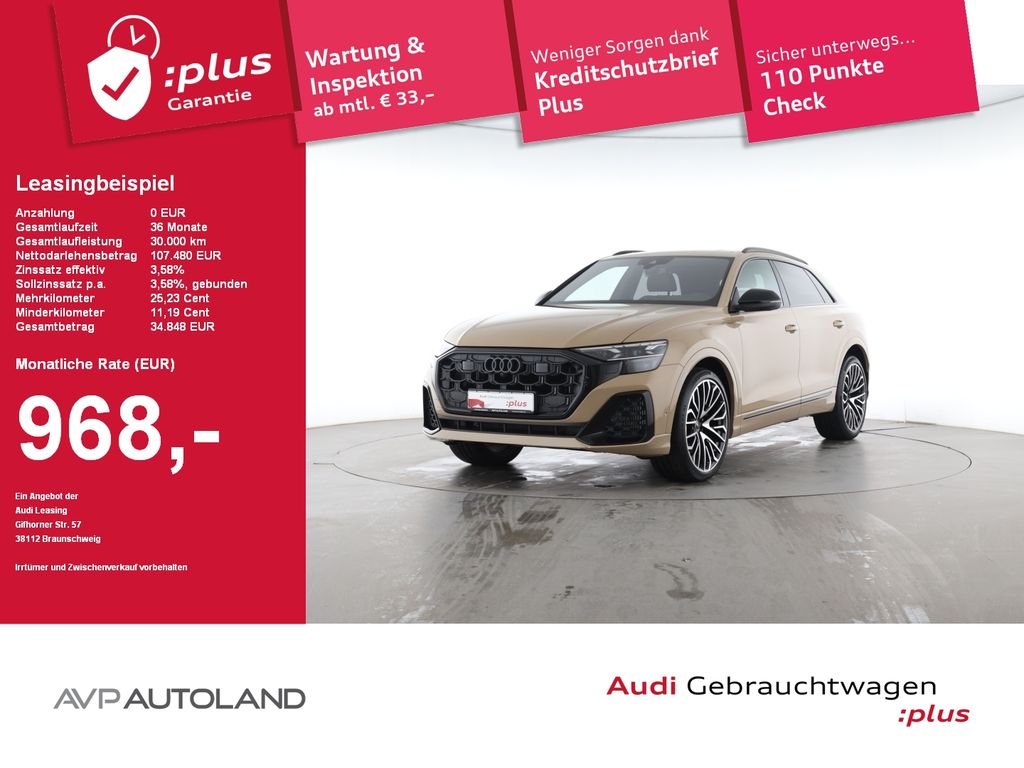 Audi SQ8 4.0 TFSI quattro tiptronic | PANO | AHK |