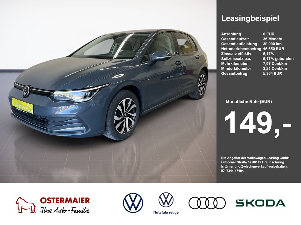 Golf ACTIVE 1.5 TSI 150PS. LED.NAV.ACC.STHZG.SHZ