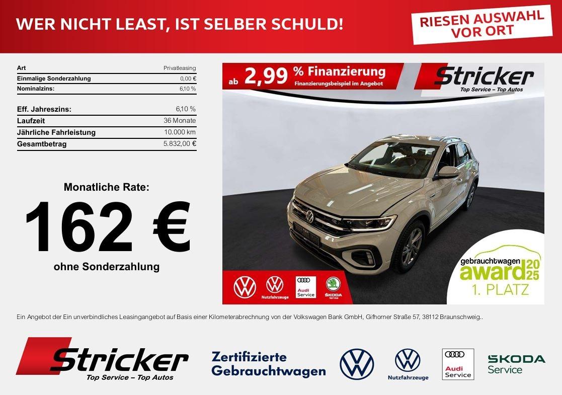 Volkswagen T-Roc R-Line 1.0TSI 162,-ohne Anzahlung Sitzh. A, миниатюра 2