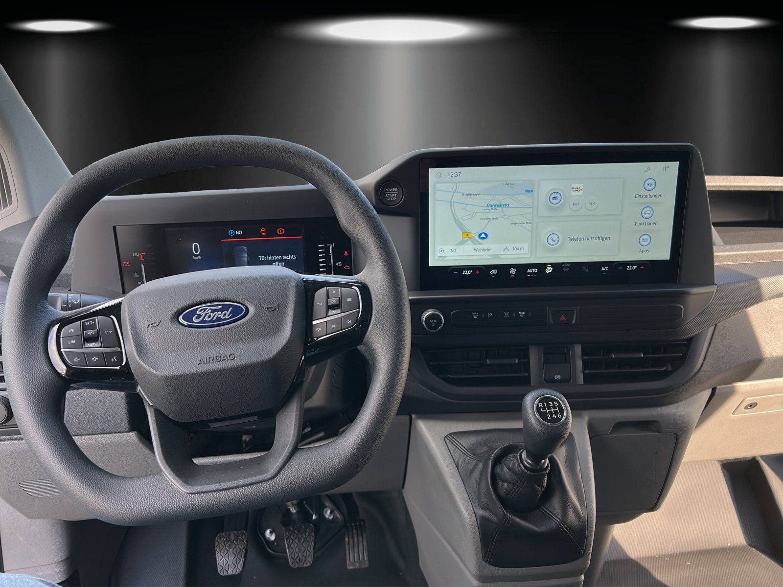 Fahrzeugabbildung Ford Transit Custom 280L1 AHK GJR LED Navi PDC