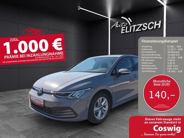 Volkswagen Golf VIII TSI Life ACC Kamera LED Navi