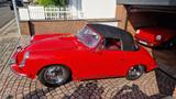 Porsche 356, 90 PS, 25.650 km, dt. KFZ, neuwertig (1-)  - rote Porsche 356