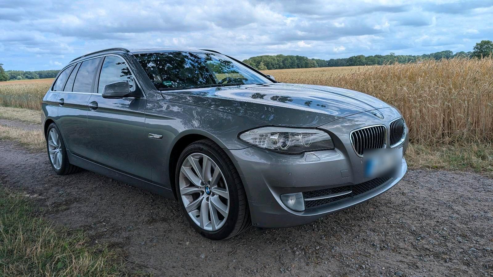 BMW 525 2010 — interior
