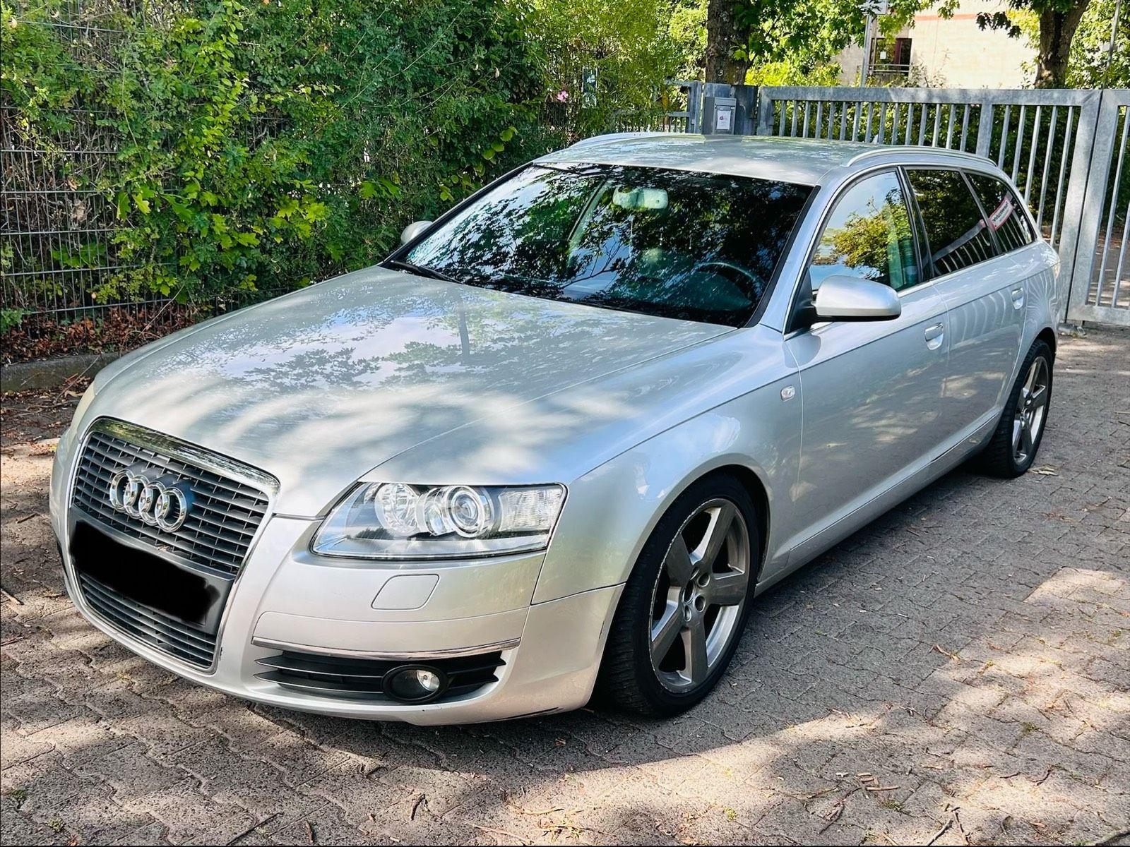 Audi A6 2005 — rear view