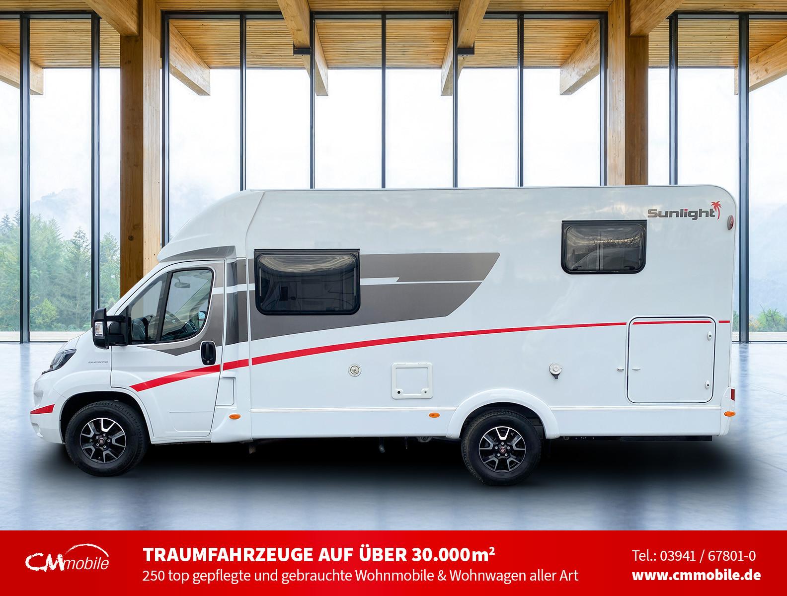 Sunlight T 66 - Einzelbetten - Garage -