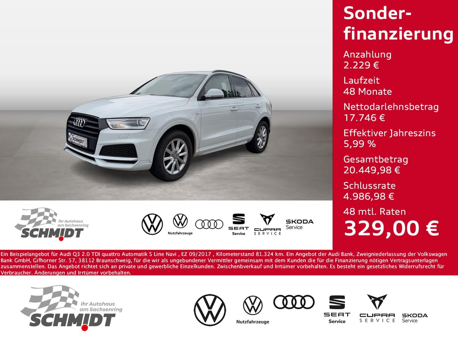Audi Q3 2.0 TDI  quattro Automatik S Line Navi 