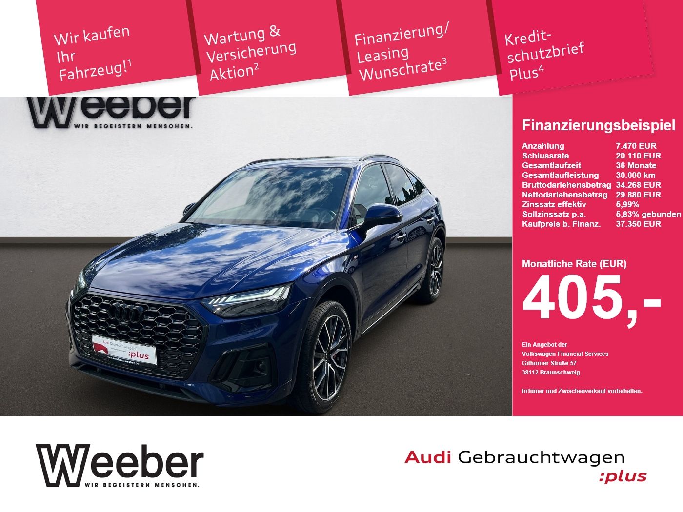 Audi Q5 Sportback quattro S line *BLACKSTYLE*MATRIX*K